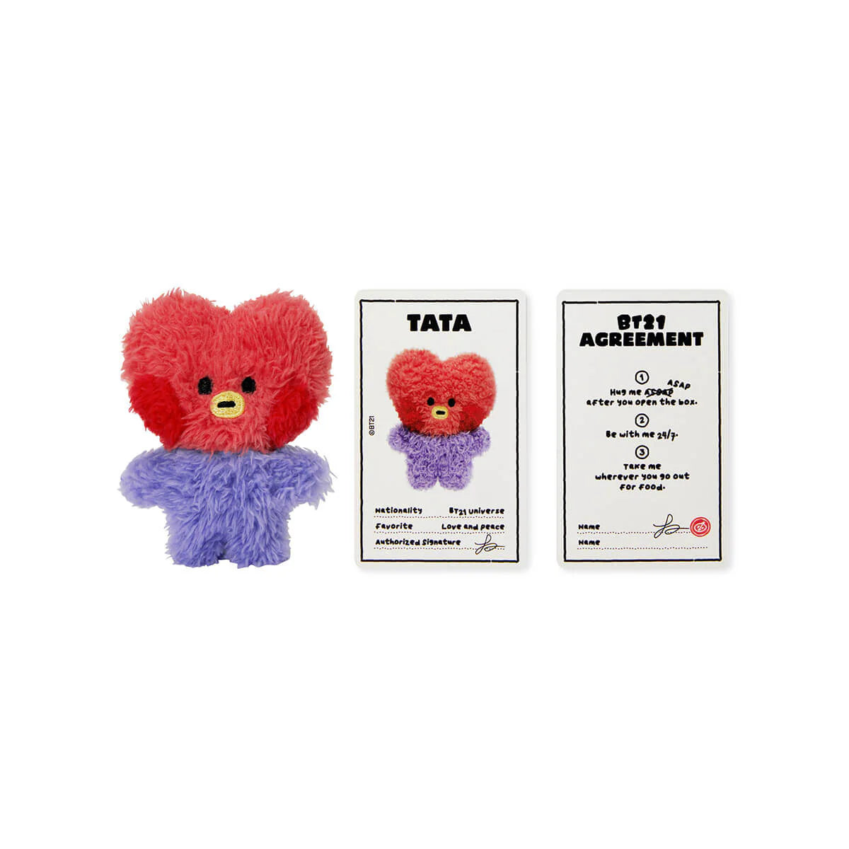 BT21 TATA MINI MININI DOLL