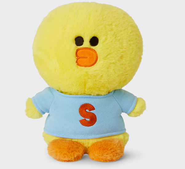 LINE FRIENDS SALLY SITTING DOLL (MEDIUM)