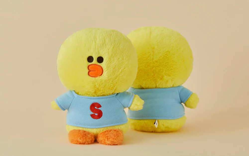 LINE FRIENDS SALLY SITTING DOLL (MEDIUM)