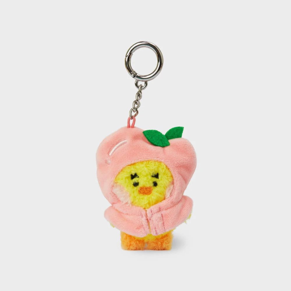 LINE FRIENDS MINI SALLY MININI SELINI FRUITS KEYRING