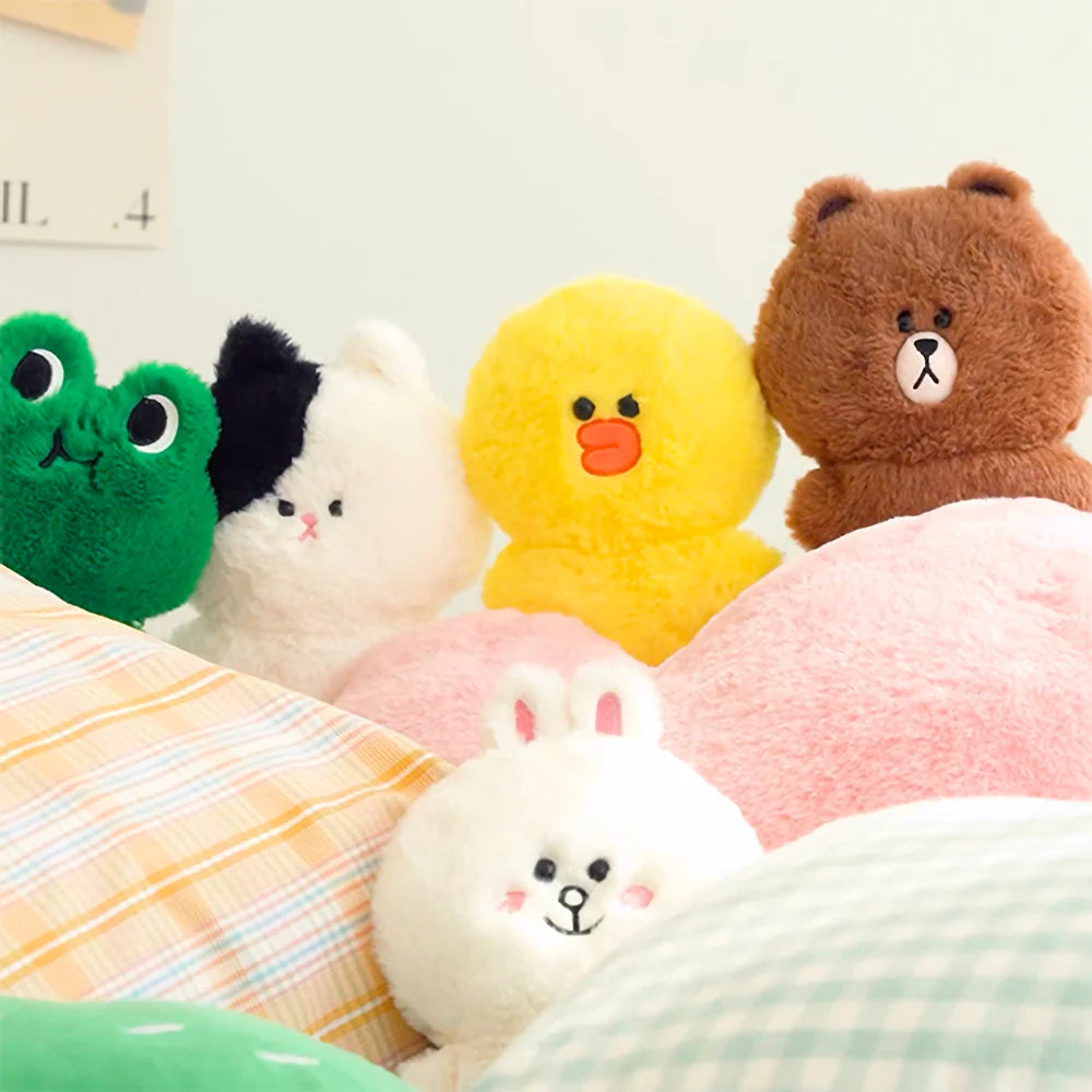 LINE FRIENDS SALLY FLAT FUR DOLL