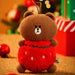 LINE FRIENDS BROWN HOLIDAY MINI ORNAMENT