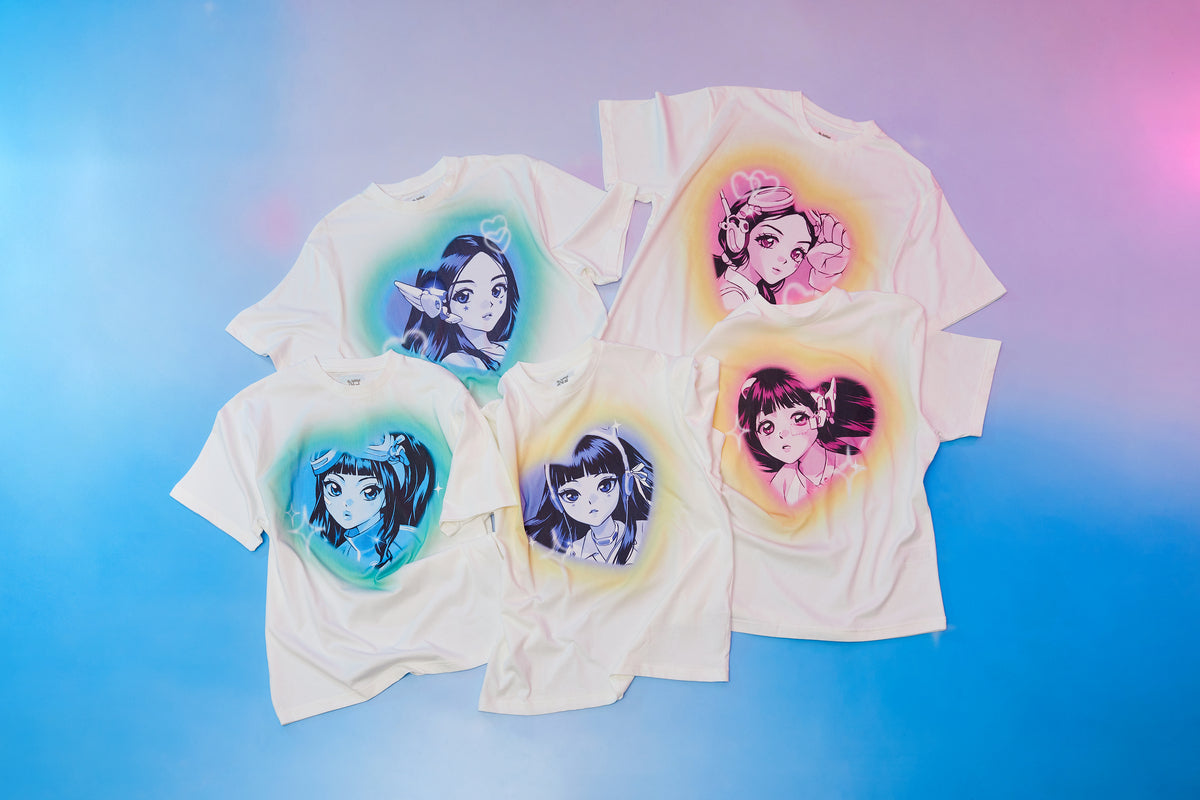 NEWJEANS GET UP SHORT SLEEVE T-SHIRT (DANIELLE)