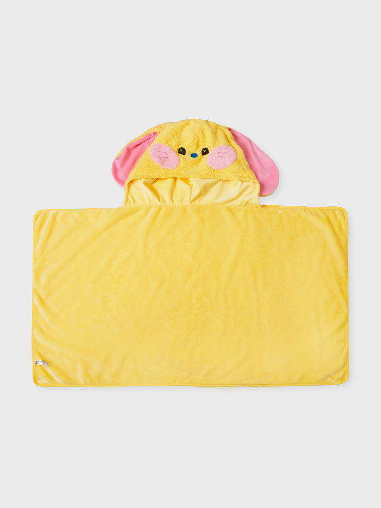 NEWJEANS BUNINI HOODED BLANKET (YELLOW)