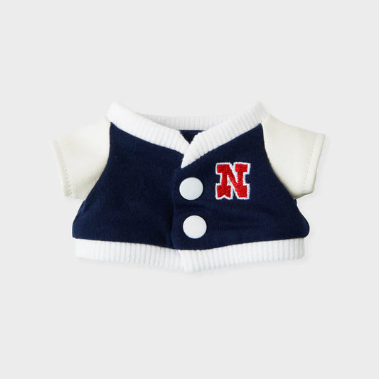 NEWJEANS BUNINI DOLL CLOSET VARSITY JACKET