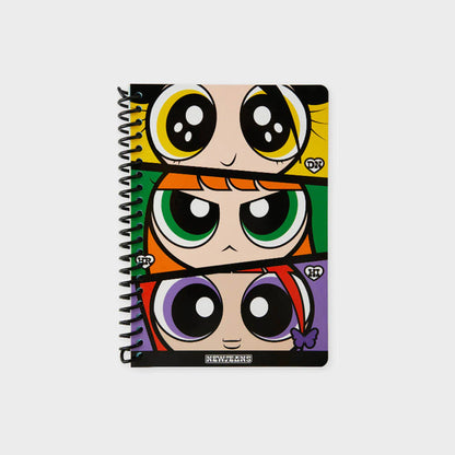 THE POWERPUFF GIRLS X NEWJEANS SPIRAL NOTEBOOK