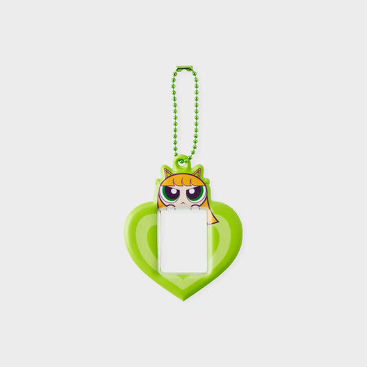 THE POWERPUFF GIRLS X NEWJEANS PHOTO CARD HOLDER KEYRING (HAERIN)