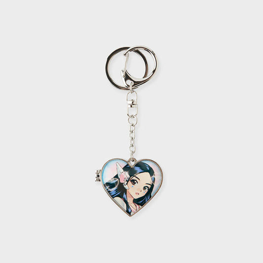 NEWJEANS GET UP METAL MIRROR KEYRING (MINJI)