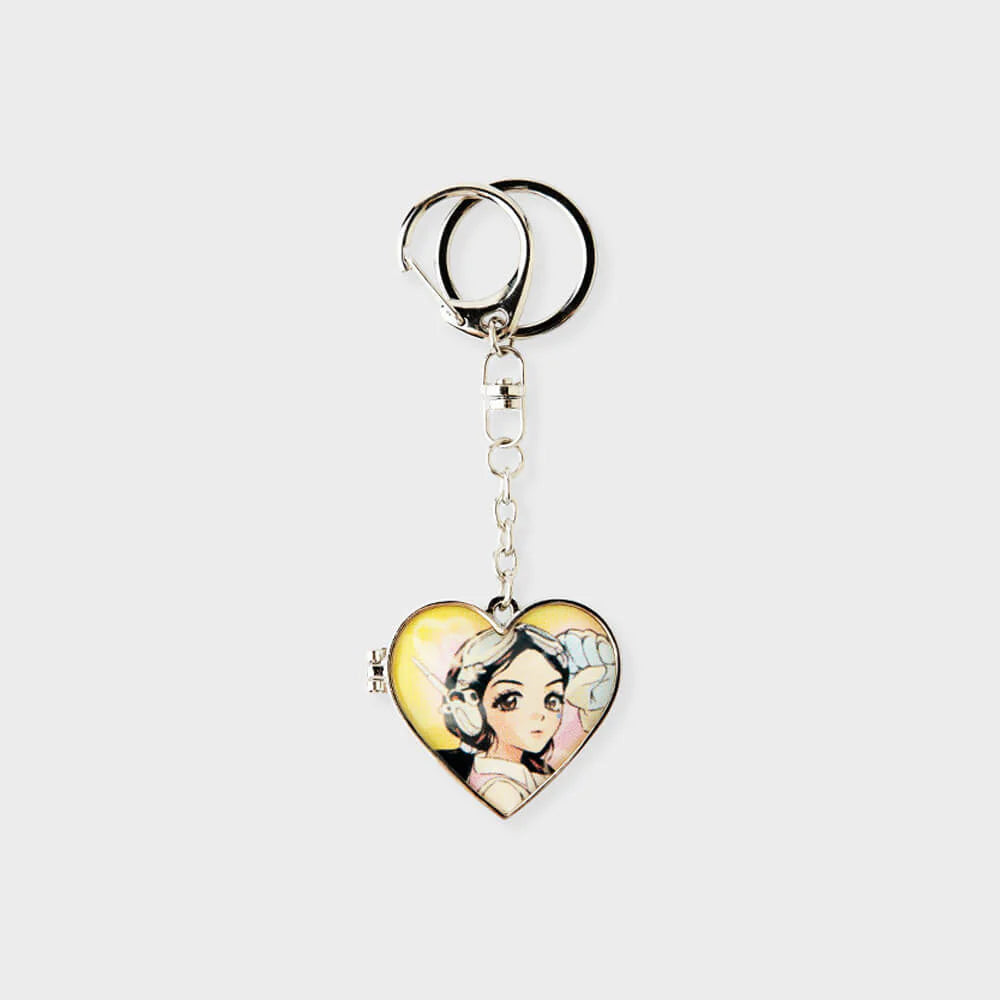 NEWJEANS GET UP METAL MIRROR KEYRING (DANIELLE)