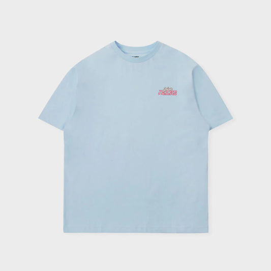 NEWJEANS GET UP SHORT SLEEVE T-SHIRT (BLUE)