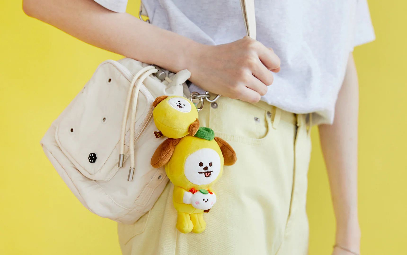 BT21 CHEWY CHEWY CHIMMY PLUSH KEYRING