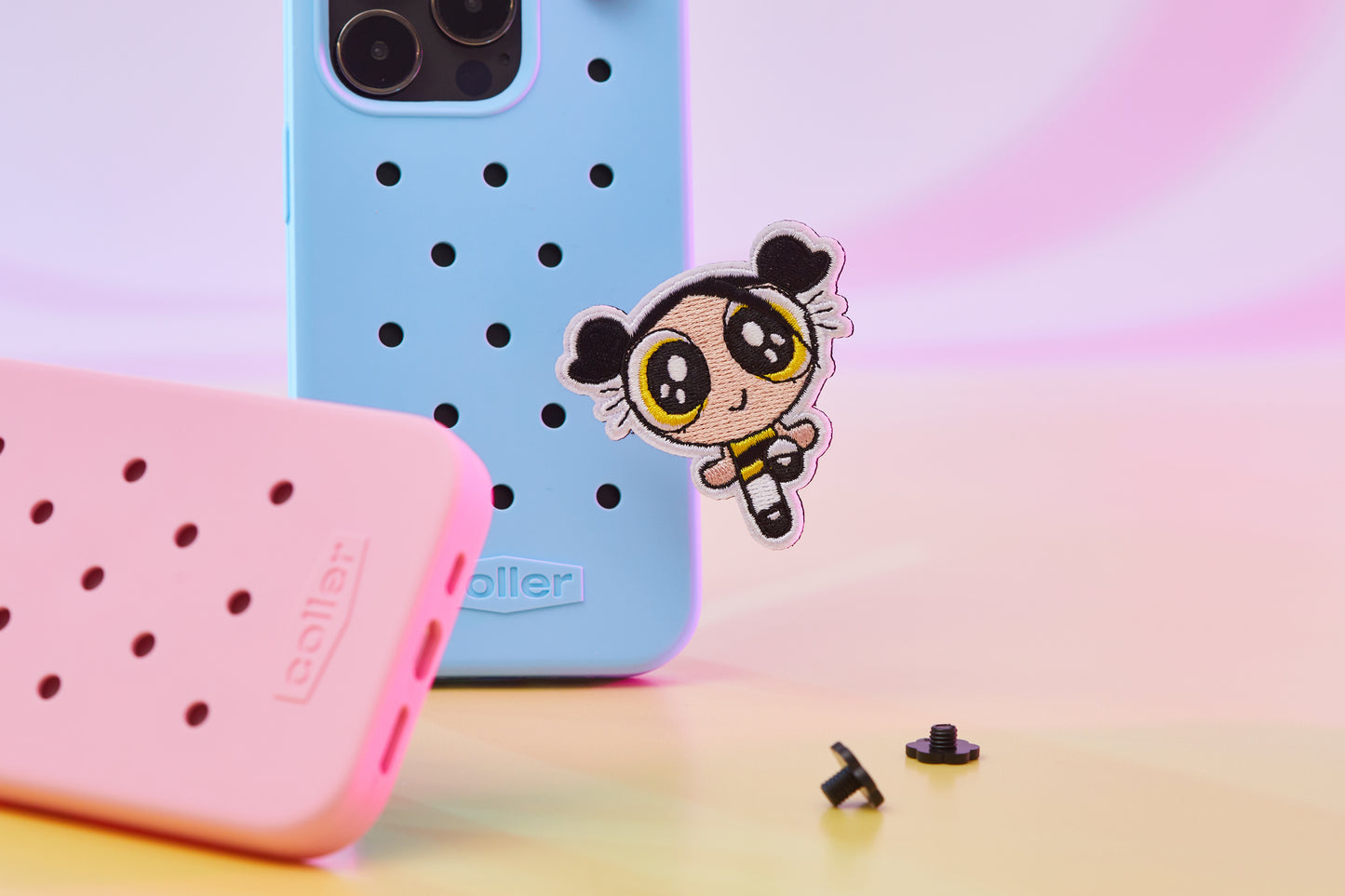 THE POWERPUFF GIRLS X NEWJEANS COLLER REVERSIBLE STICON (DANIELLE)