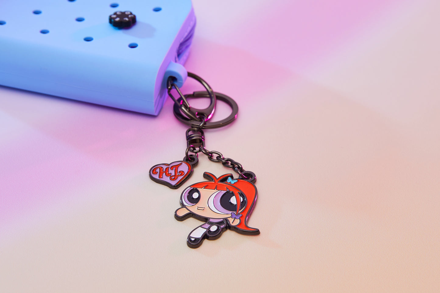 THE POWERPUFF GIRLS X NEWJEANS METAL KEYRING (HYEIN)