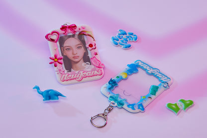 NEWJEANS GET UP PHOTO CARD HOLDER KEYRING (MINJI)