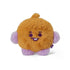 BT21 SHOOKY BABY FLAT FUR PURPLE HEART STANDING DOLL