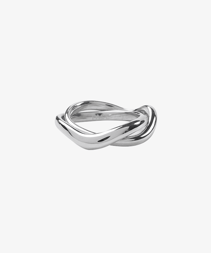 BTS FACE RING SILVER