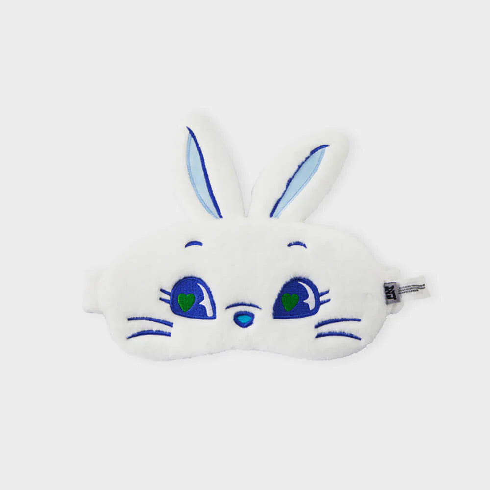 NEWJEANS TOKKI PLUSH EYE MASK (WHITE)