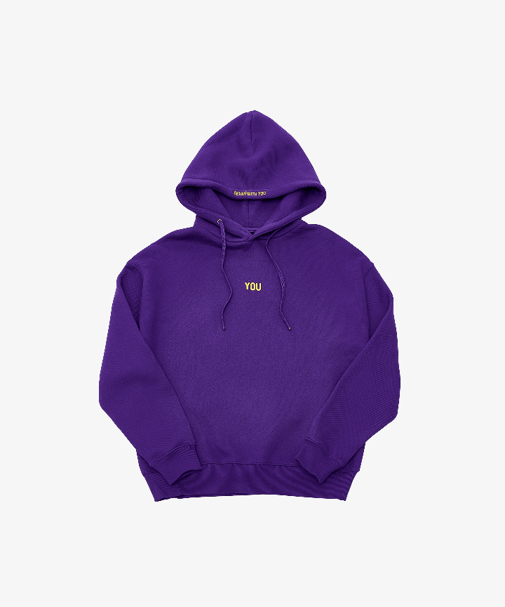 BY BTS JIMIN WITH YOU HOODY (PURPLE) S/M/L/XL