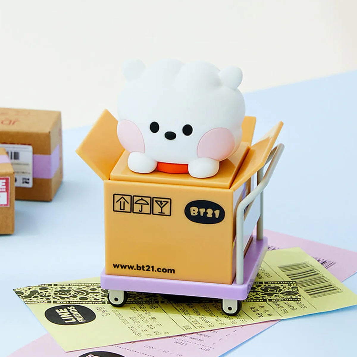 BT21 RJ MININI PRIVACY ROLLING STAMP