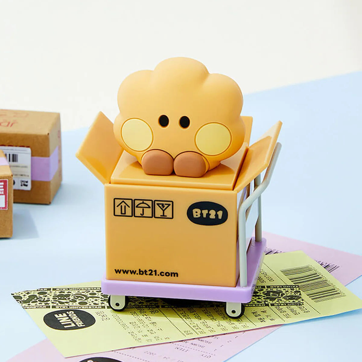 BT21 SHOOKY MININI PRIVACY ROLLING STAMP