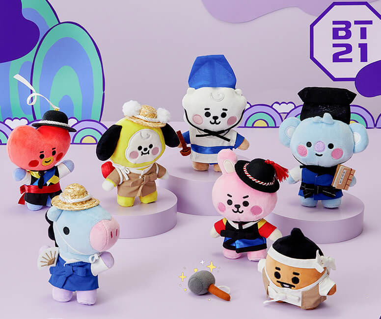 BT21 MANG BABY K-EDITION STANDING DOLL