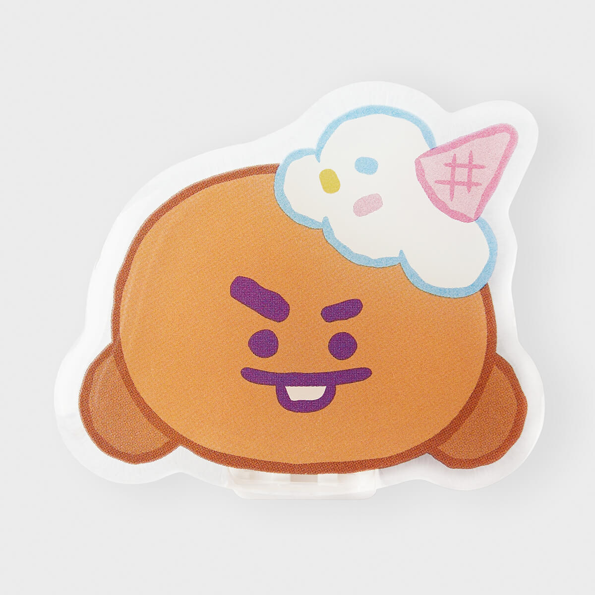 BT21 SHOOKY ON THE CLOUD ACRYLIC CLIP MAGNET – TOMO:LIFE