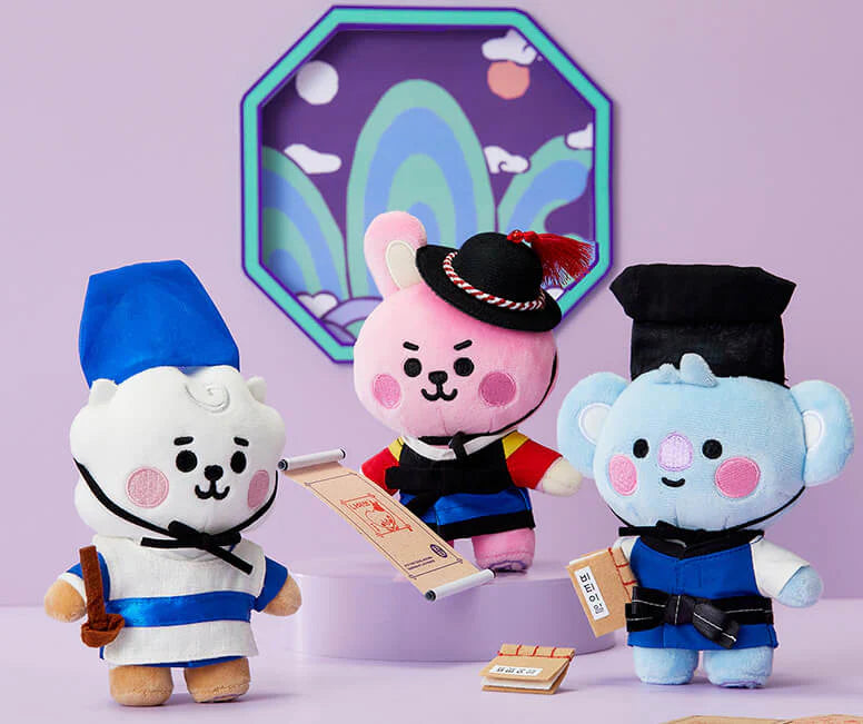 BT21 RJ BABY K-EDITION STANDING DOLL