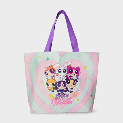 THE POWERPUFF GIRLS X NJ REUSABLE BAG (LARGE)