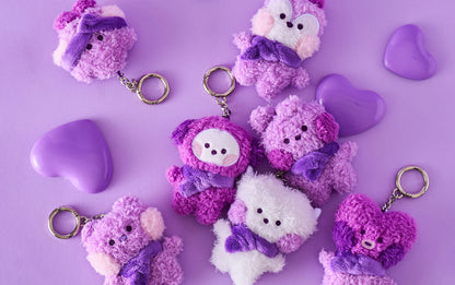 Purple key ring deals