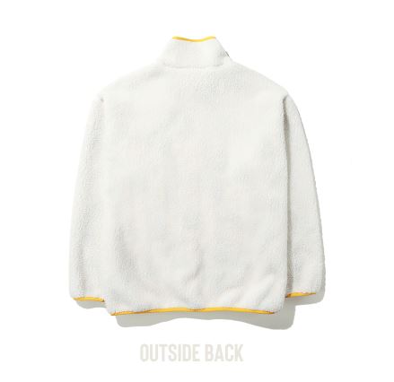 BTS IN THE SOOP REVERSIBLE FLEECE JACKET (IVORY) M/L