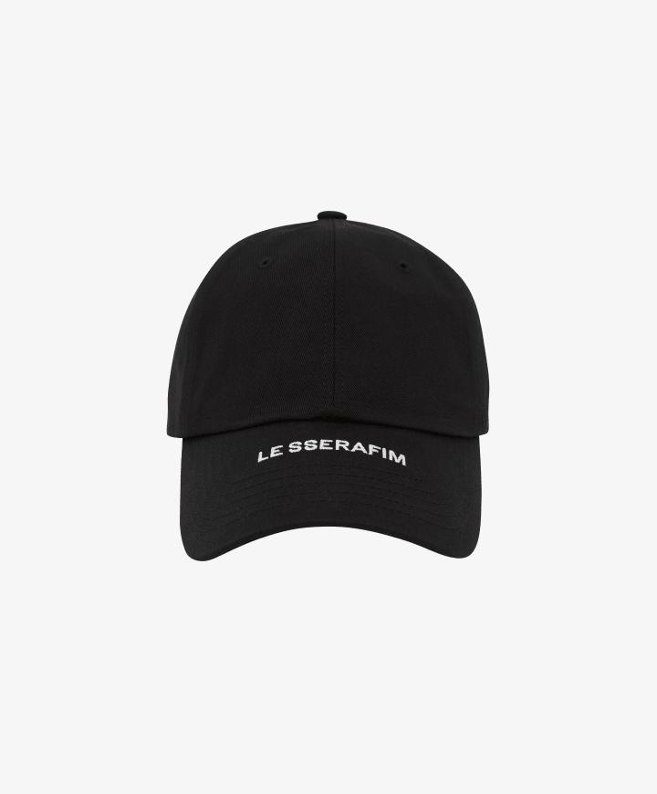 LE SSERAFIM BALL CAP BLACK